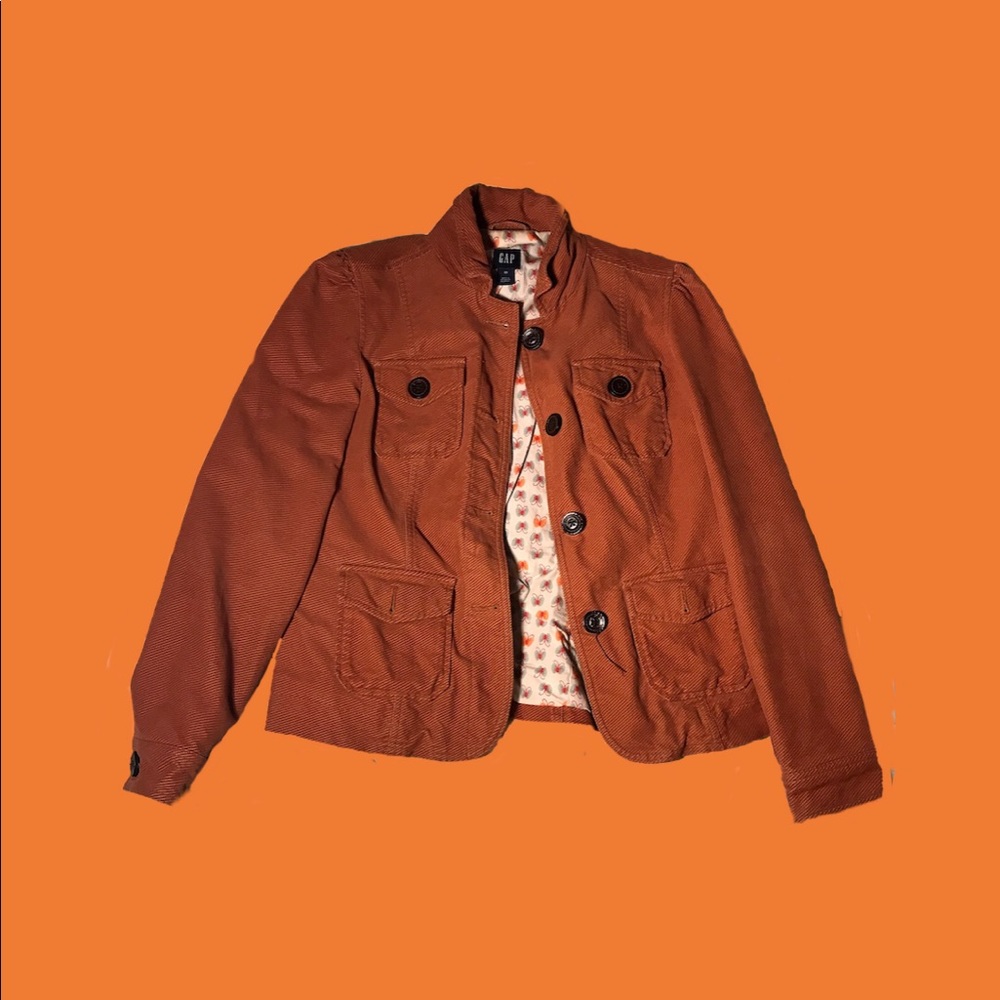 GAP Jacket Rust Colored Corduroy